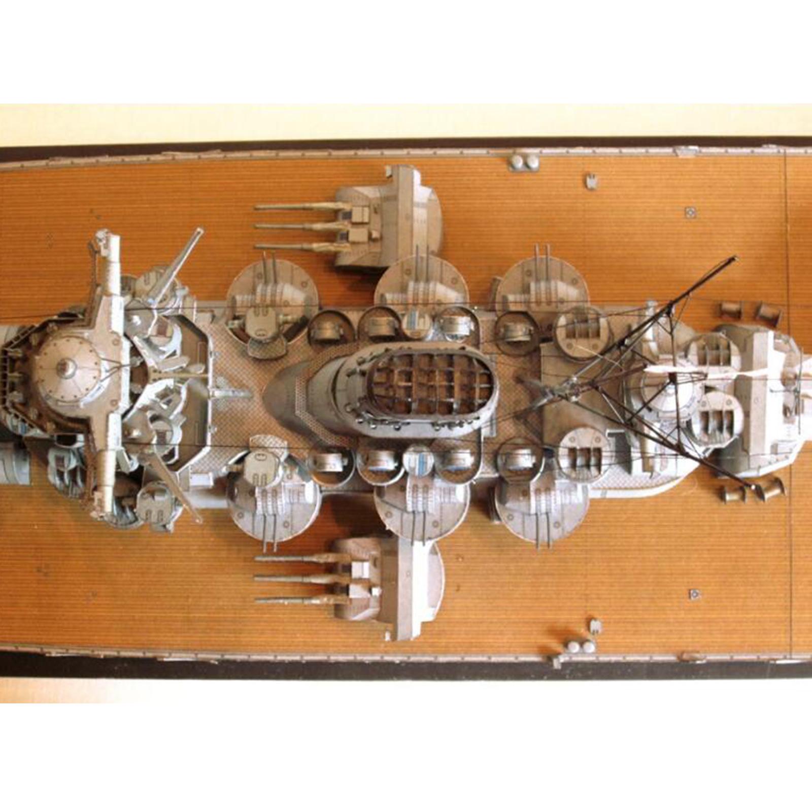 Model Kit Yamato - 1 szt. Puzzle statku wojennego Yamato