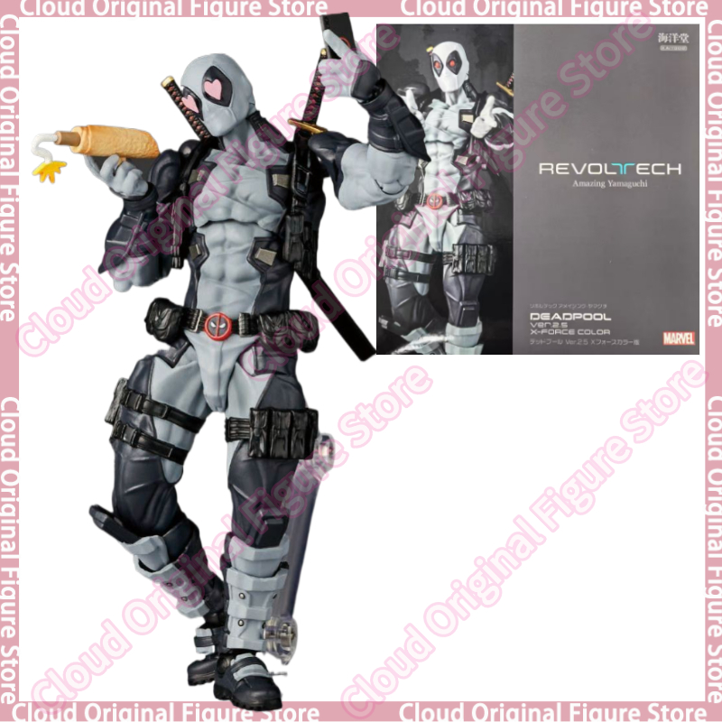 Model Kit Deadpool - Na stanie 100% Oryginalny Revoltech Amazing