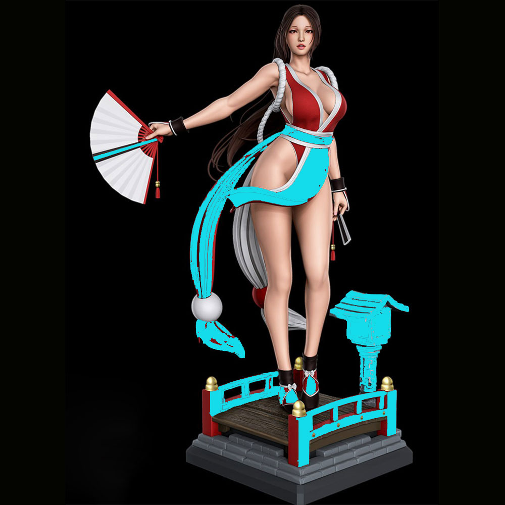 Model Kit Hg - 1/24 Seksowna Dziewczyna z Długimi Włosami,