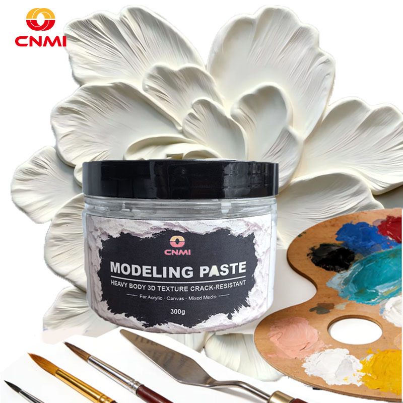 Plastic Model Paint - 300g Biała akrylowa pasta modelarska 3D,