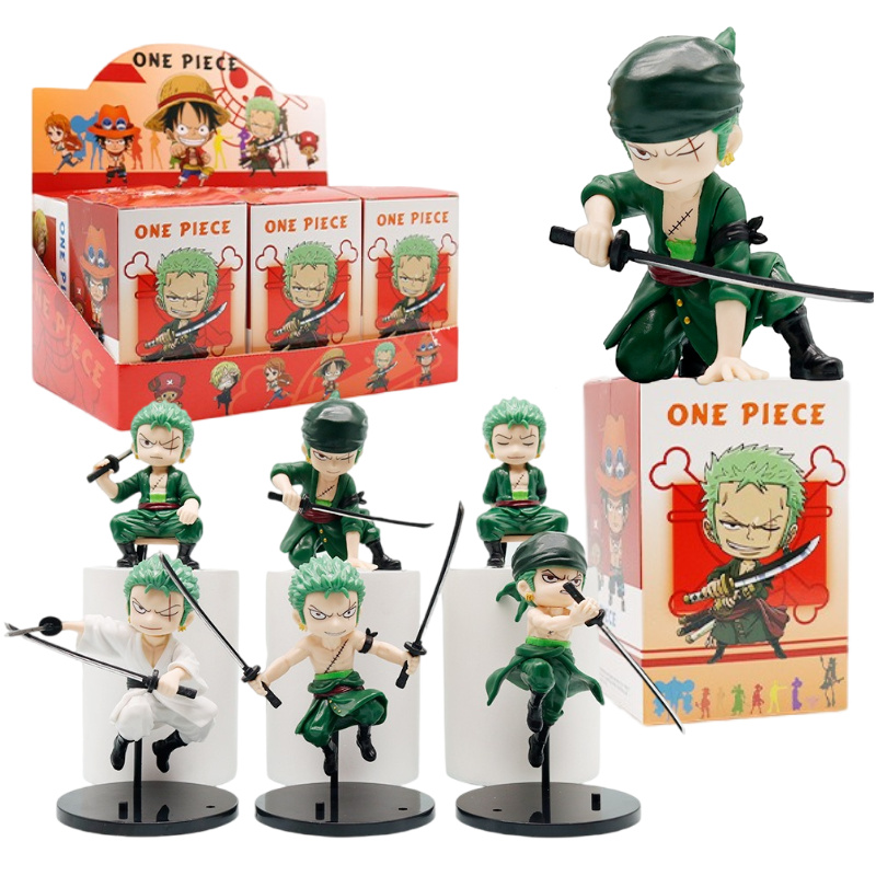 Model Kit One Piece - Anime One Piece 6 szt./zestaw Figurka