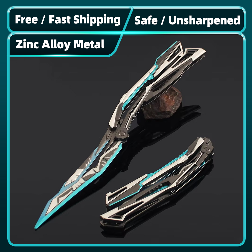 Hobby Knife Blade - Model zabawkowy składany nóż motylkowy –