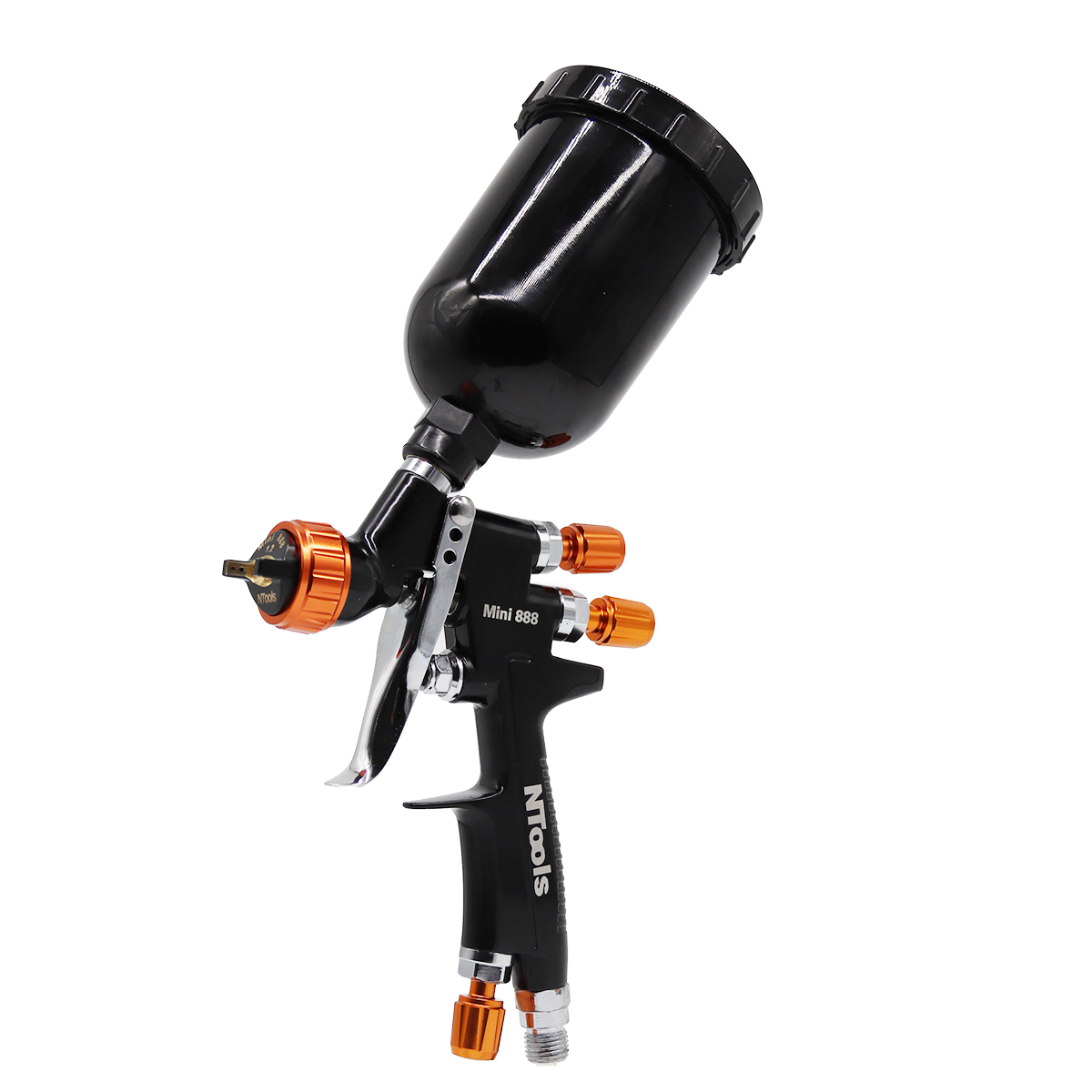 Spray Can Lacquer - Pistolet natryskowy HVLP z dyszami 0.8/1.0/1.2mm,