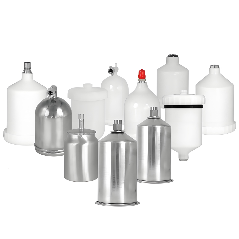 Spray Can Lacquer - Pojemnik na pistolet natryskowy 125/400/250/600/1000ml, plastikowy