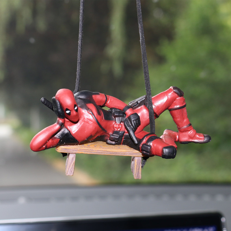 Model Kit Deadpool - Marvel Deadpool Samochód Lusterko wsteczne Wisiorek