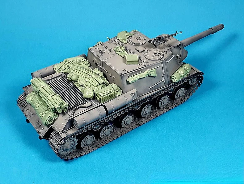 Model Kit Tank - 1/35 skala zbiornika żywicy owinięte zestaw