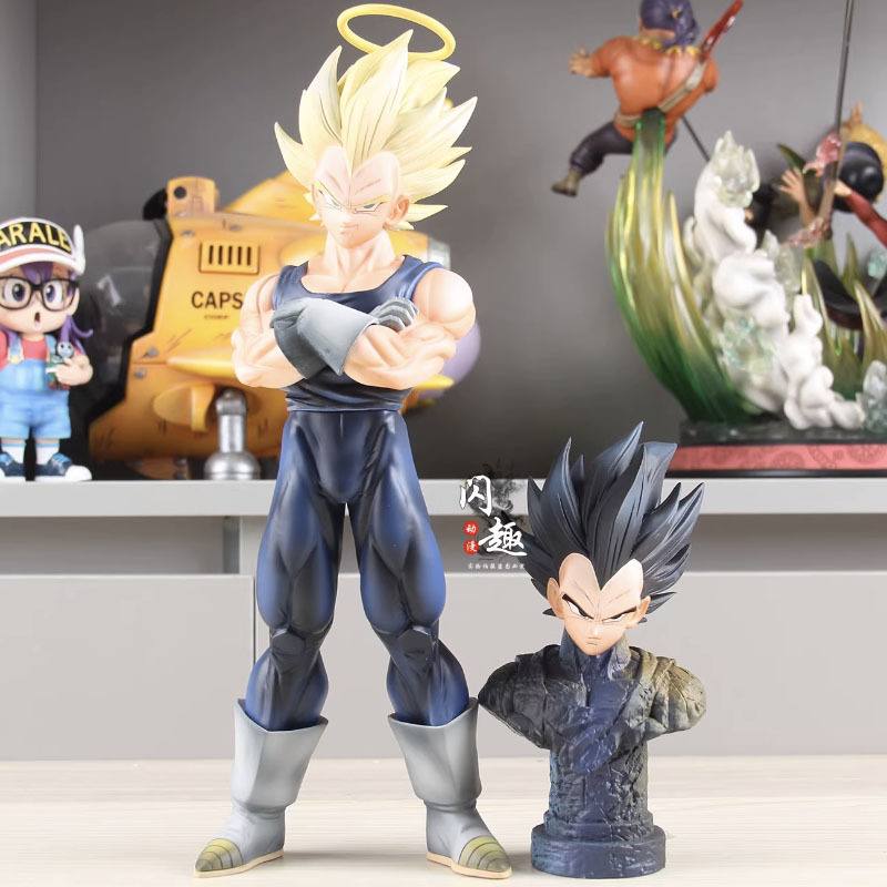 Model Kit Vegeta - Figurka YJ Majin Vegeta z dwoma