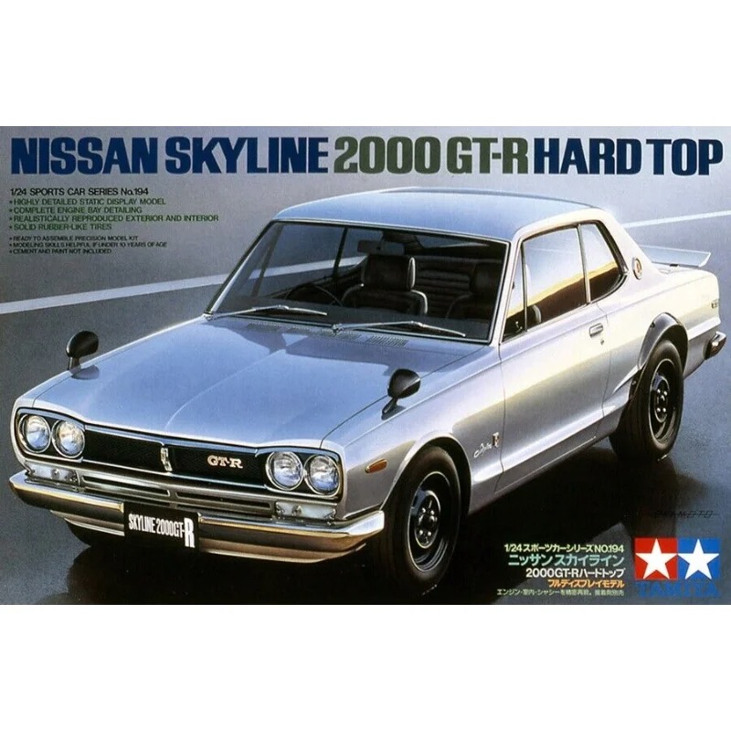 Tamiya 1/24 Nissan Skyline 200 – Model Kit Nissan Skyline recenzja i cena