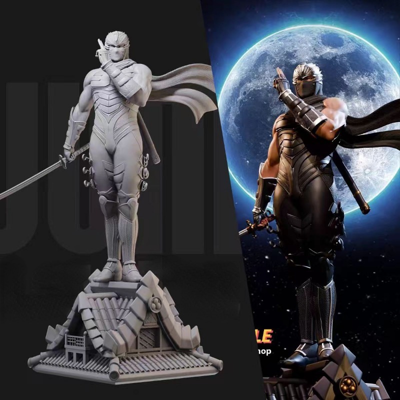1/24 miniaturowa czarna szata  – Model Kit Galahad recenzja i cena
