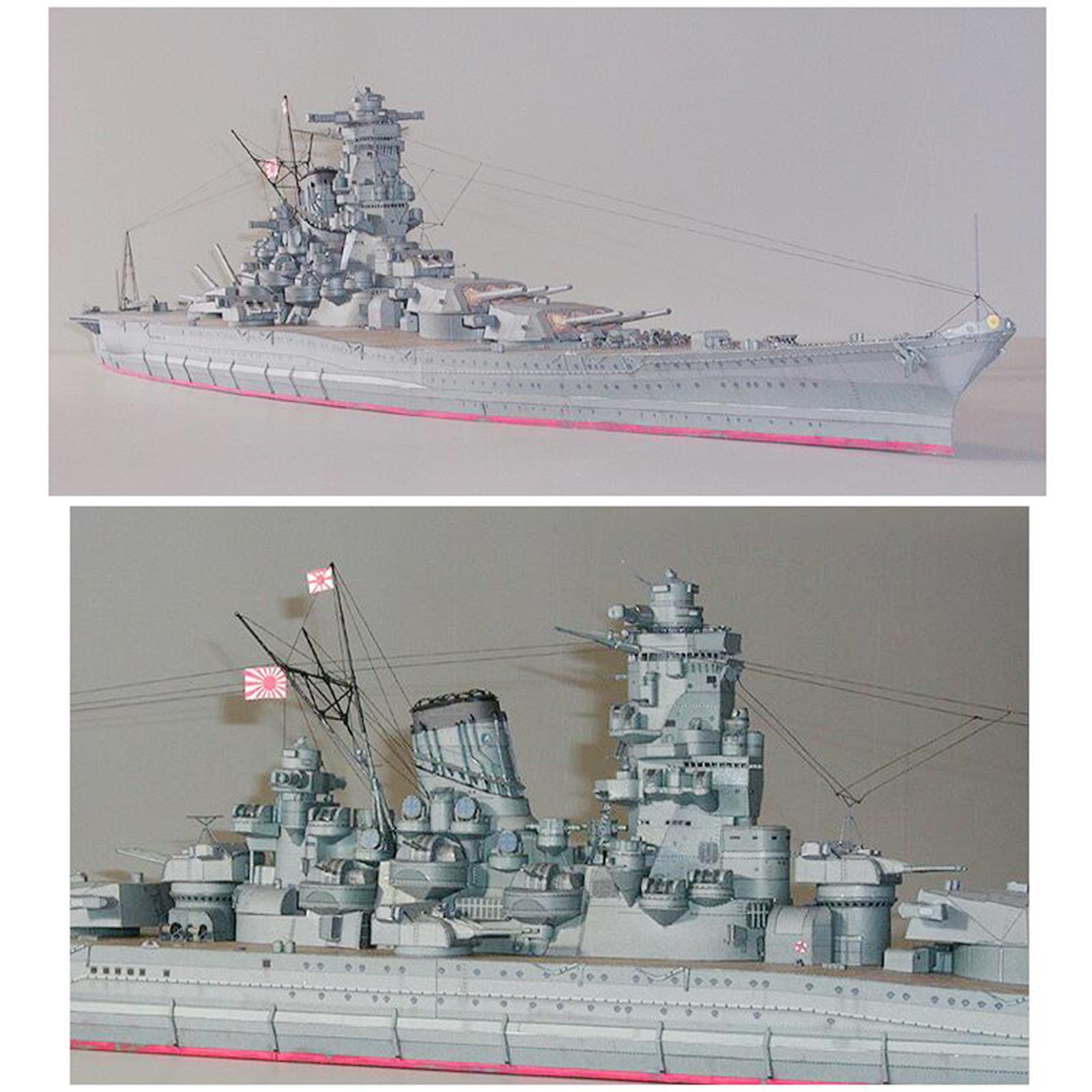 1 szt. Puzzle statku wojennego – Model Kit Yamato recenzja i cena