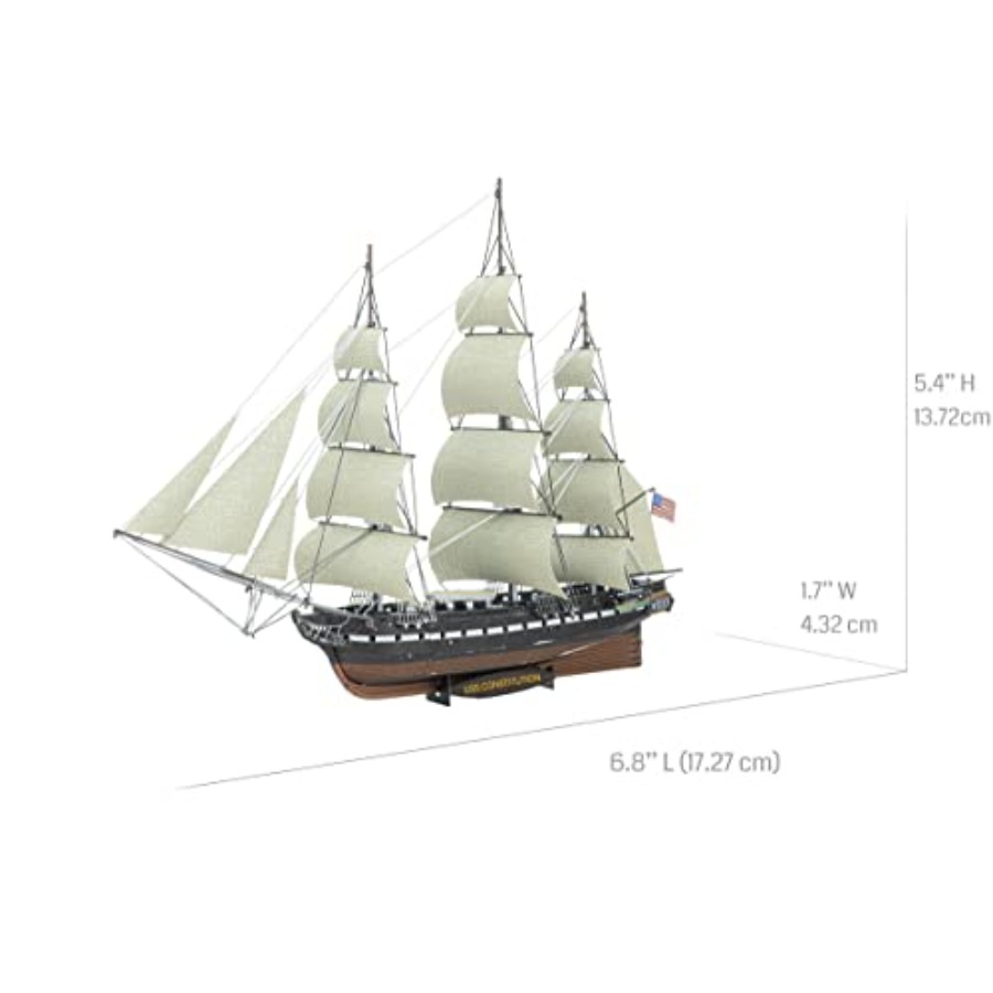 Zestaw metalowych modeli 3D Pr – Model Kit Uss Constitution recenzja i cena