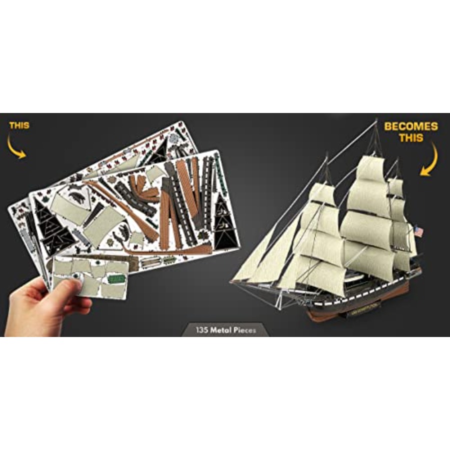 Zestaw metalowych modeli 3D Pr – Model Kit Uss Constitution recenzja i cena