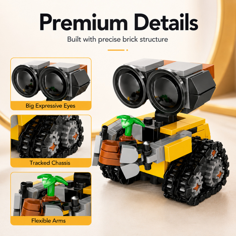 Mini Zestaw Klocków do Budowy  – Model Kit Display recenzja i cena