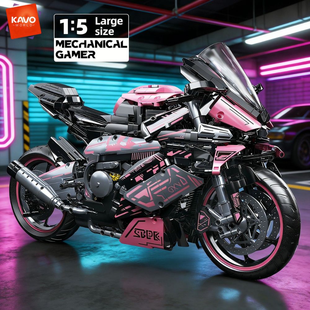 KAVOWORLD 2096 elementów Różow – Model Kit In Era recenzja i cena