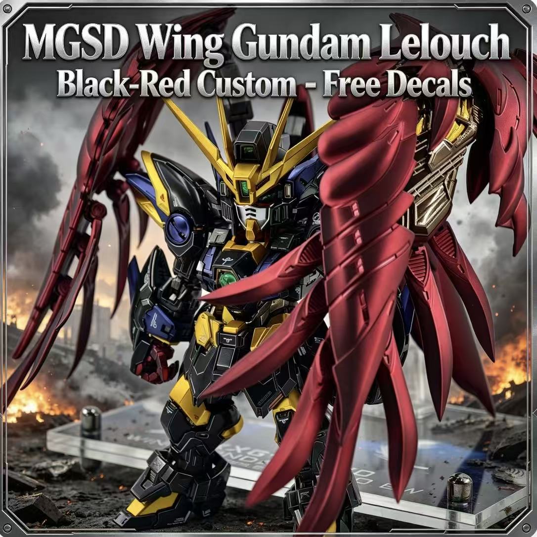 MGSD Wing Lelouch Kolorystyka  – Model Kit Zeus recenzja i cena