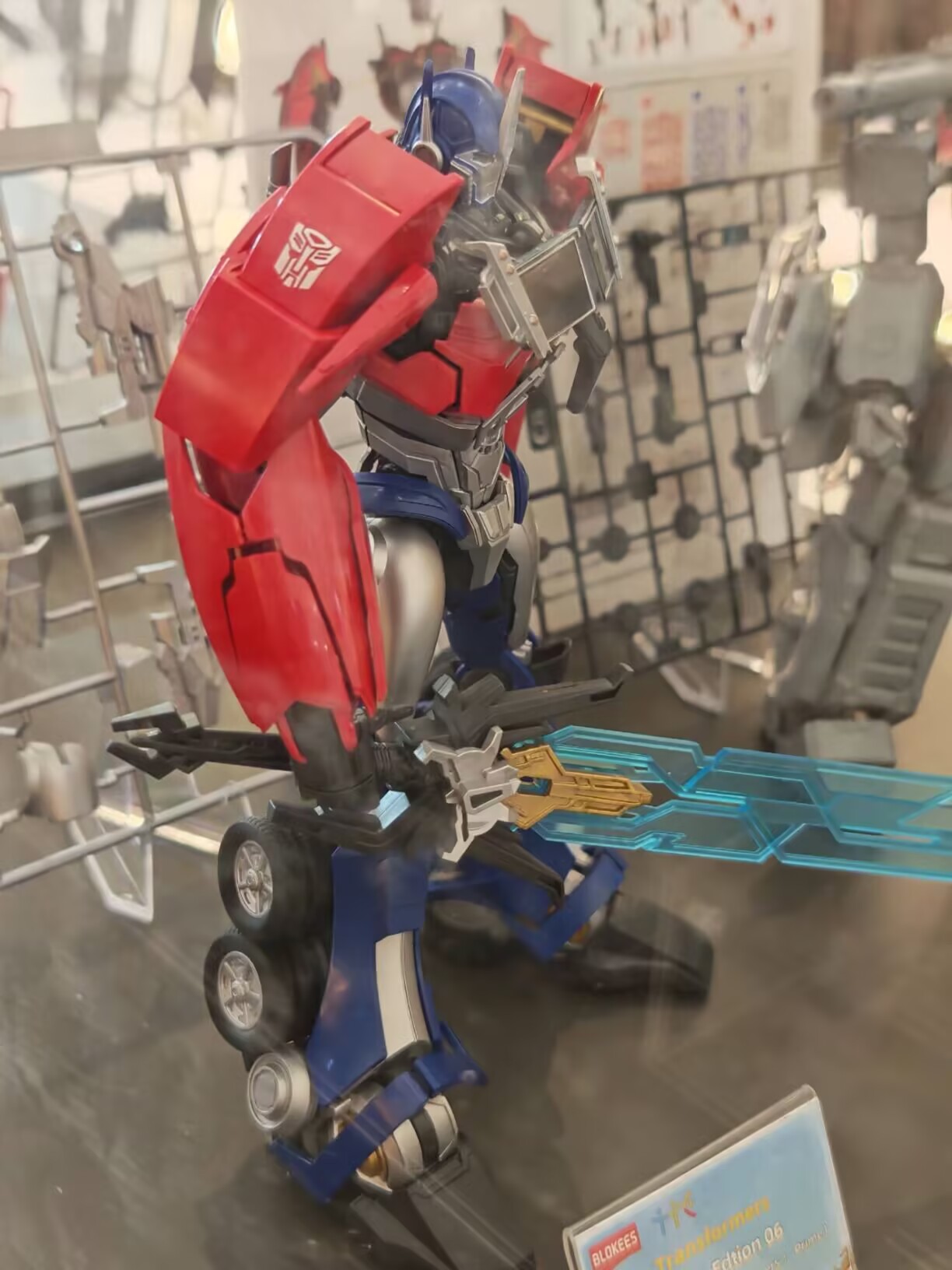 Blokees Transformers Optimus P – Model Kit Japan recenzja i cena