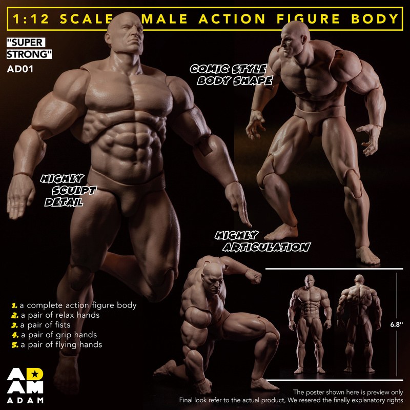 Muff Toys Adam 1/12 Męskie sil – Model Kit Kshatriya recenzja i cena