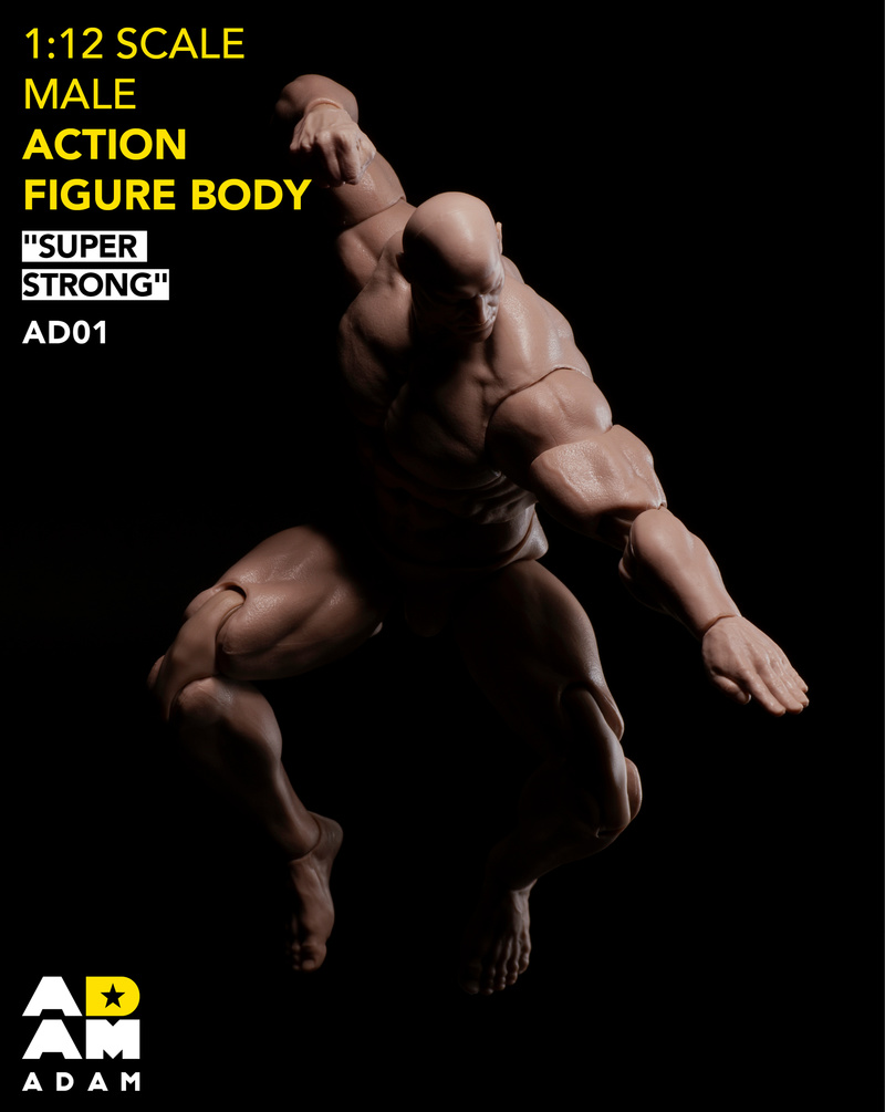Muff Toys Adam 1/12 Męskie sil – Model Kit Kshatriya recenzja i cena