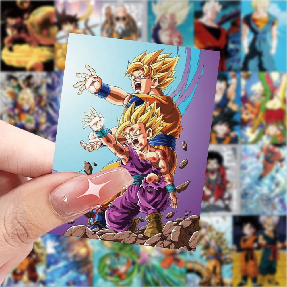 63 szt./worek Naklejki z kresk – Model Kit Dragon Ball recenzja i cena