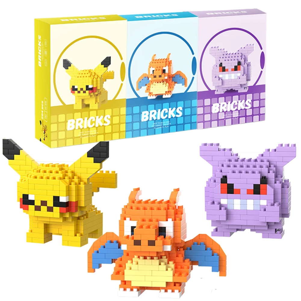 Klocki Mikro Pokemon Pikachu D – Model Kit Ikaruga recenzja i cena