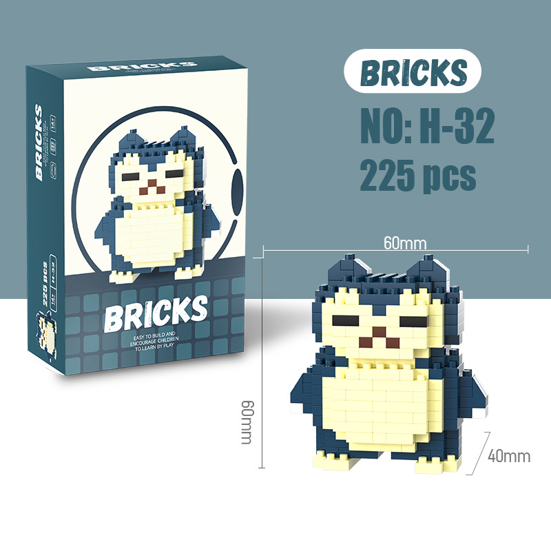 Klocki Mikro Pokemon Pikachu D – Model Kit Ikaruga recenzja i cena
