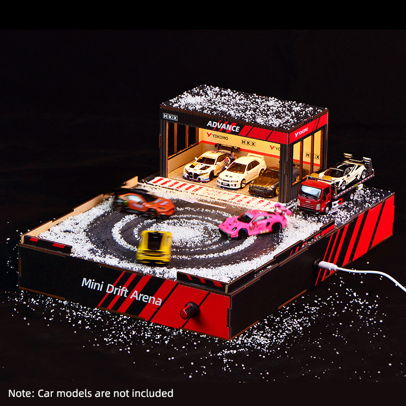 Diorama toru do driftu DIY w s – Model Kit Display recenzja i cena