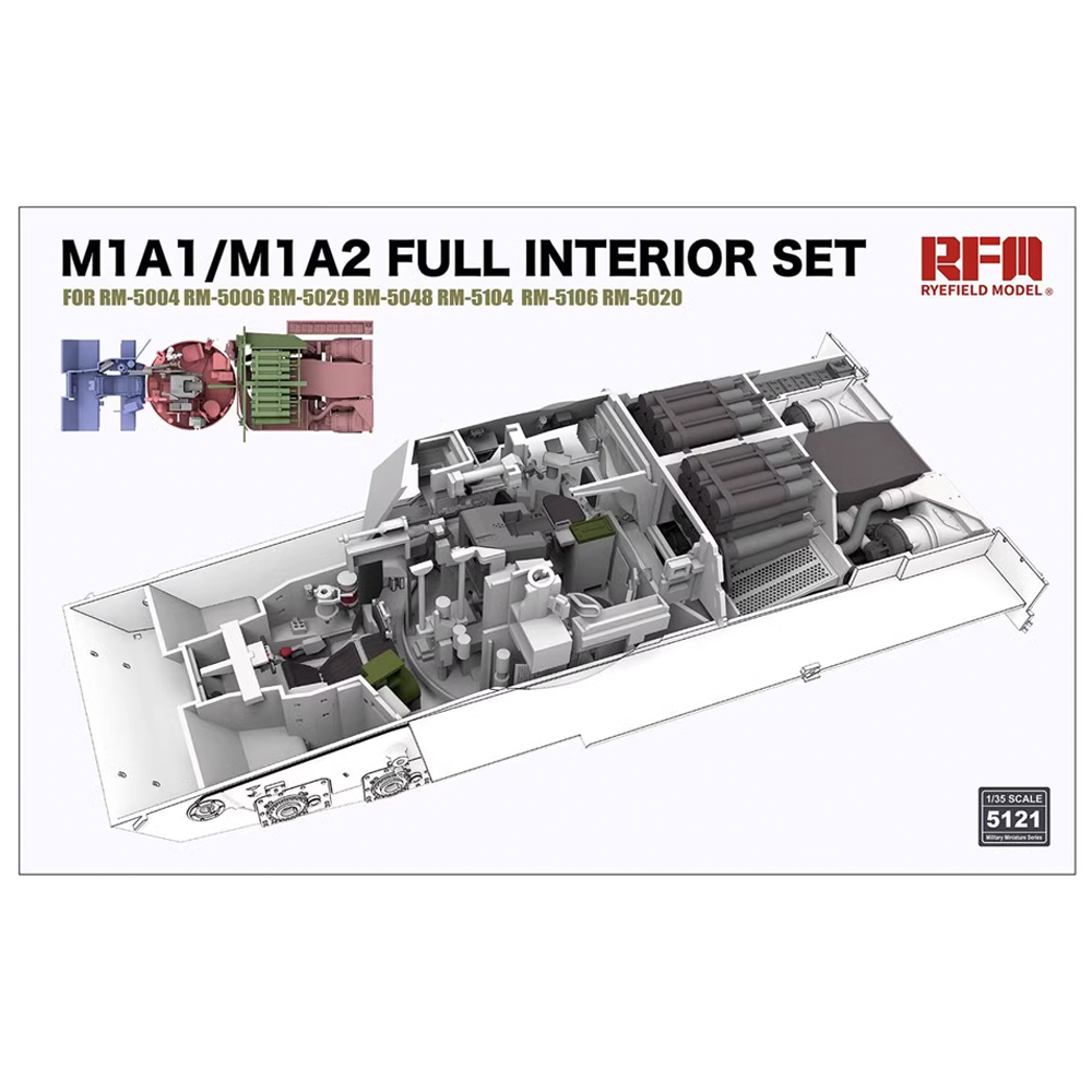 Rye Field 5121 Skala 1/35 Zest – Model Kit Tank recenzja i cena