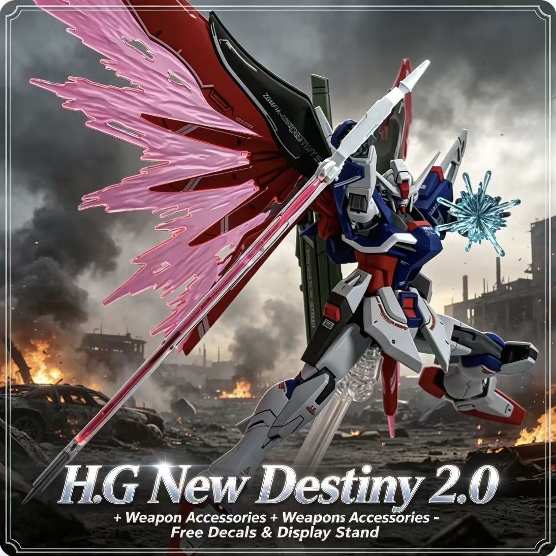 224 HG 1/144 Destiny Spec II F – Model Kit Zeus recenzja i cena