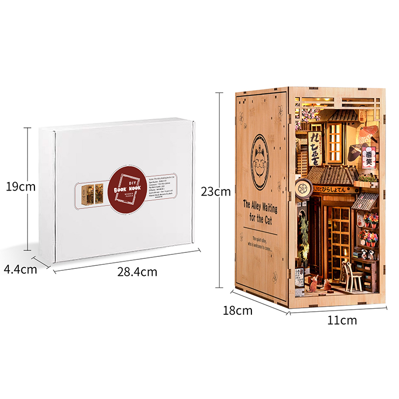 Zestaw LED Drewniany Narożnik  – Model Kit In Era recenzja i cena