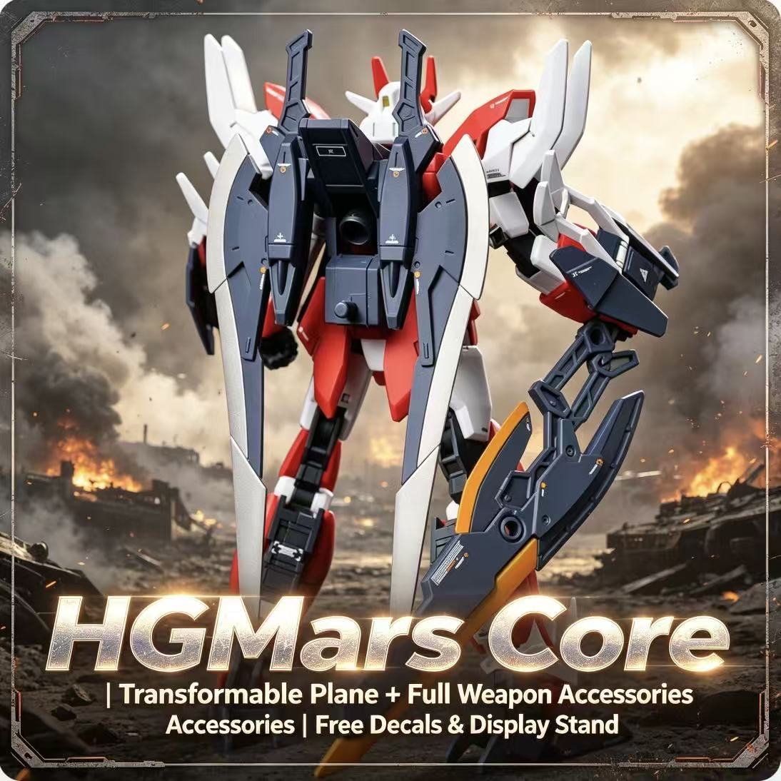 008A HG 1/144 Mars Core Warrio – Model Kit Zeus recenzja i cena