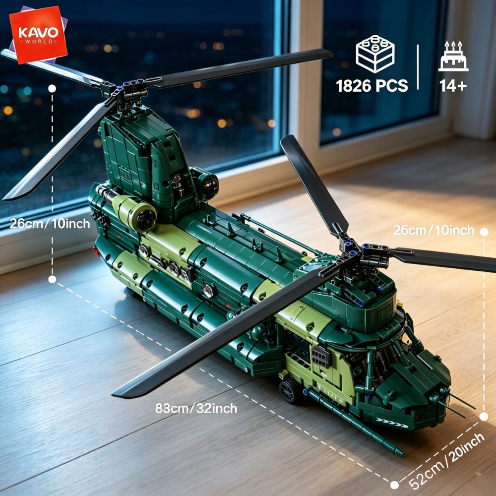 KAVOWORLD 1826 elementów, 32-c – Model Kit In Era recenzja i cena